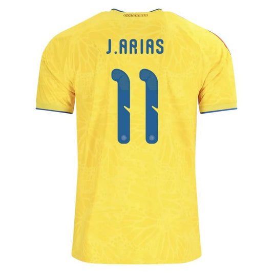 Colombia Jhon Arias 11 2026 Home Jersey