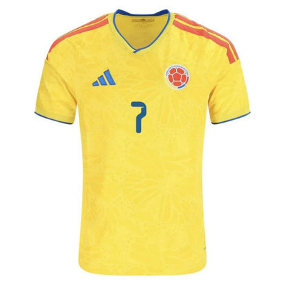 Colombia Luis Diaz 7 2026 Home Jersey