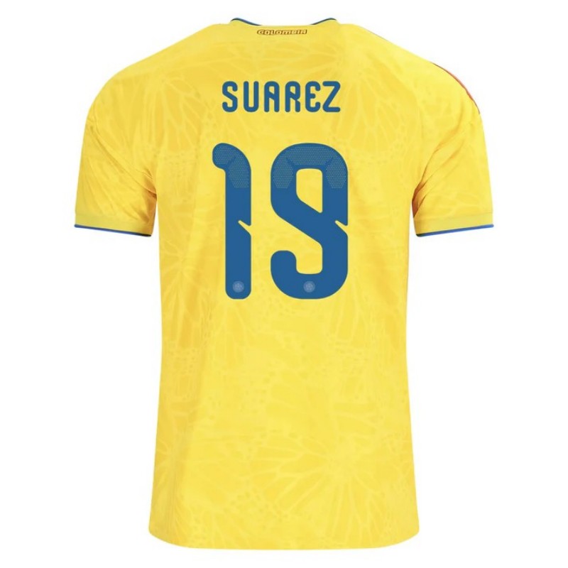 Colombia Luis Suárez 19 2026 Home Jersey