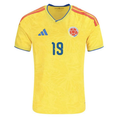Colombia Luis Suárez 19 2026 Home Jersey