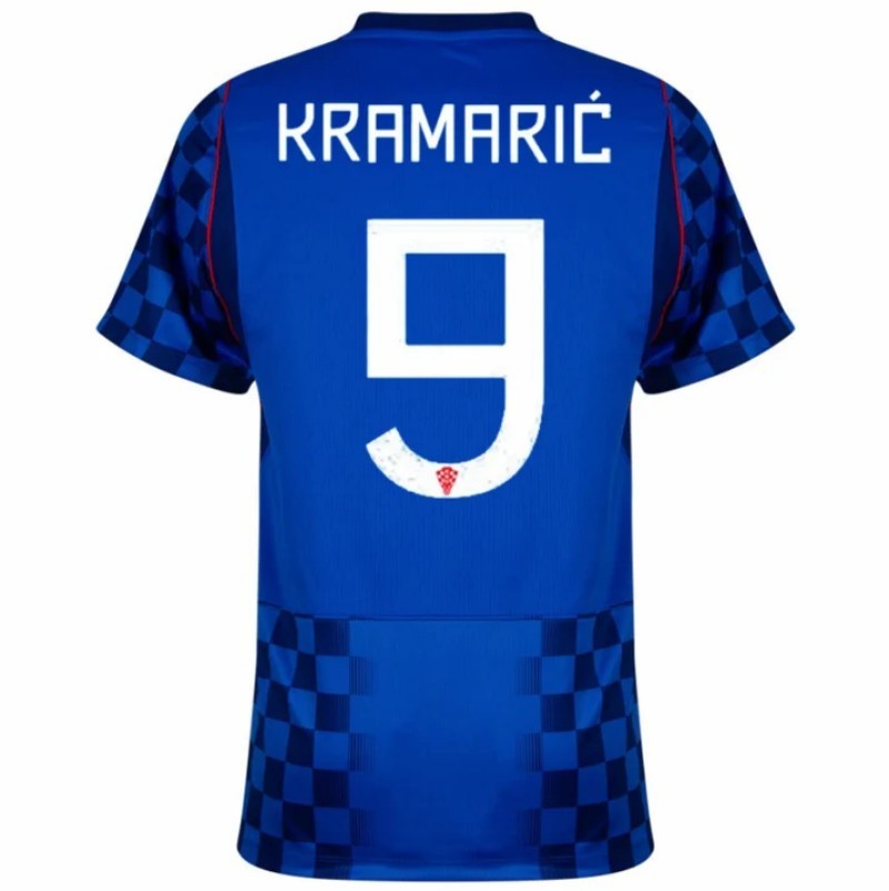 Croatia Andrej Kramaric 9 2026 Away Jersey