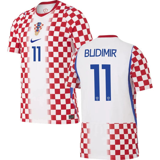 Croatia Ante Budimir 11 2026 Home Jersey