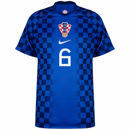 Croatia Josip Sutalo 6 2026 Away Jersey