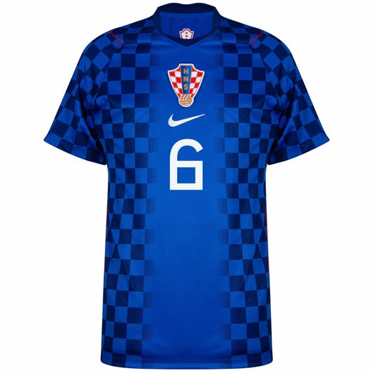 Croatia Josip Sutalo 6 2026 Away Jersey