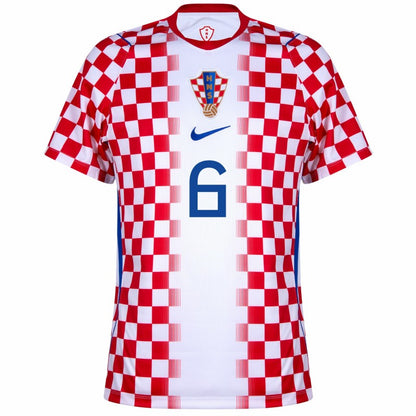 Croatia Josip Sutalo 6 2026 Home Jersey