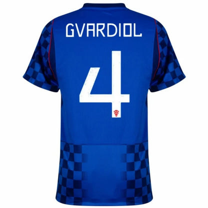 Croatia Josko Gvardiol 4 2026 Away Jersey