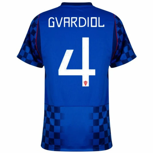 Croatia Josko Gvardiol 4 2026 Away Jersey