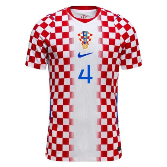 Croatia Josko Gvardiol 4 2026 Home Jersey
