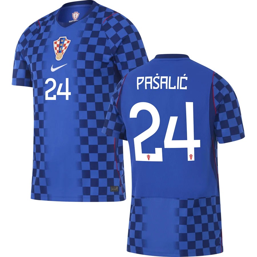 Croatia Marco Pasalic 24 2026 Away Jersey