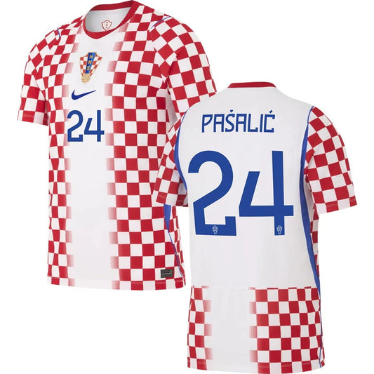 Croatia Marco Pasalic 24 2026 Home Jersey