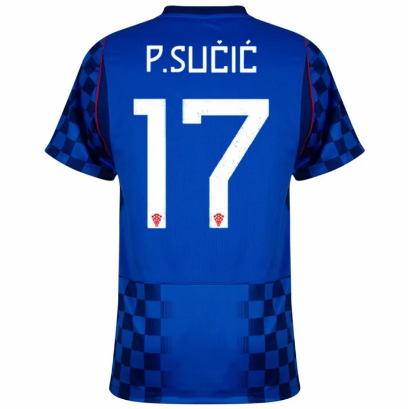 Croatia Petar Sucic 17 2026 Away Jersey