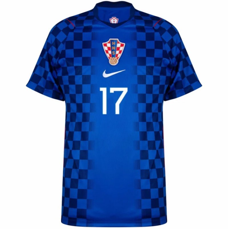 Croatia Petar Sucic 17 2026 Away Jersey