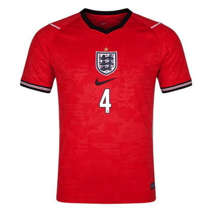 England Declan Rice 4 2026 Away Jersey