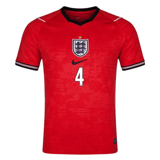 England Declan Rice 4 2026 Away Jersey