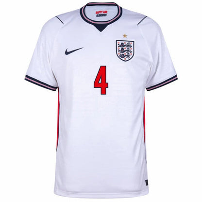England Declan Rice 4 2026 Home Jersey
