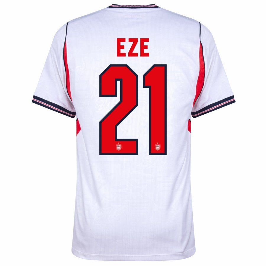 England Eberechi Eze 21 2026 Home Jersey