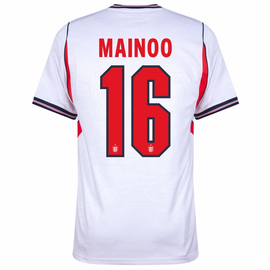 England Kobbie Mainoo 16 2026 Home Jersey