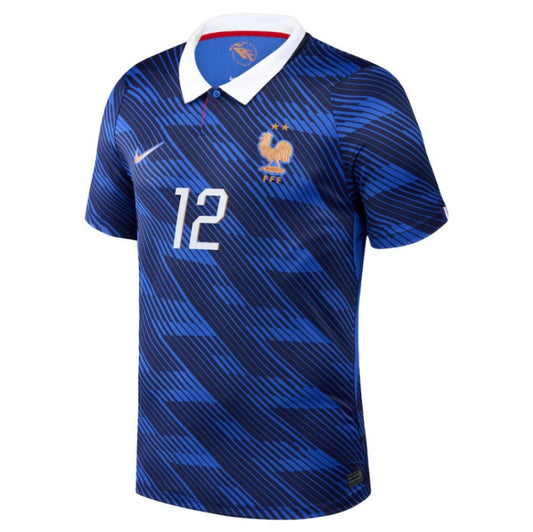 France Bradley Barcola 12 2026 Home Jersey