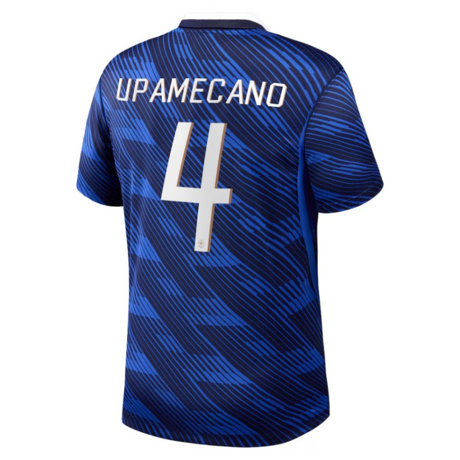 France Dayot Upamecano 4 2026 Home Jersey