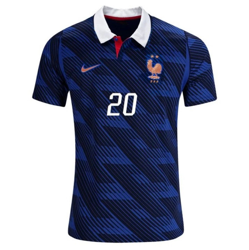 France Désiré Doué 20 2026 Home Jersey