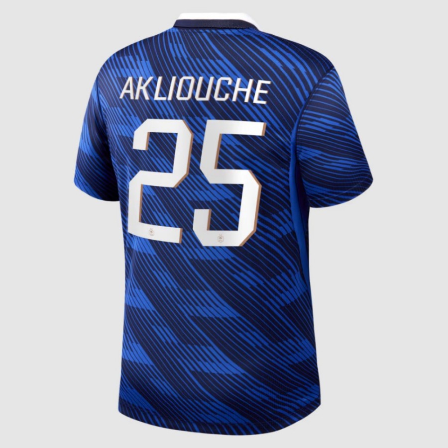 France Maghnes Akliouche 25 2026 Home Jersey