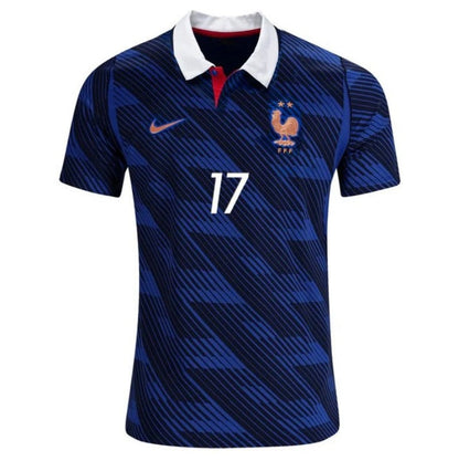 France William Saliba 17 2026 Home Jersey
