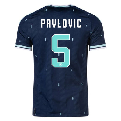 Germany Aleksandar Pavlovic 5 2026 Away Jersey