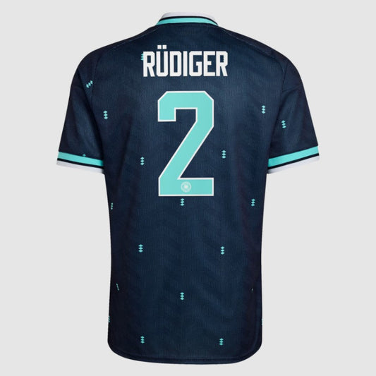 Germany Antonio Rüdiger 2 2026 Away Jersey