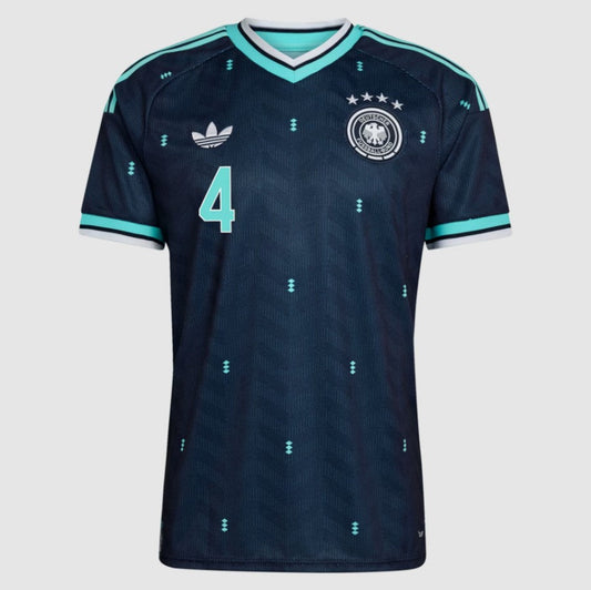 Germany Jonathan Tah 4 2026 Away Jersey