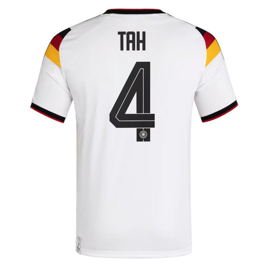 Germany Jonathan Tah 4 2026 Home Jersey