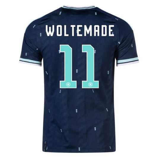 Germany Nick Woltemade 11 2026 Away Jersey