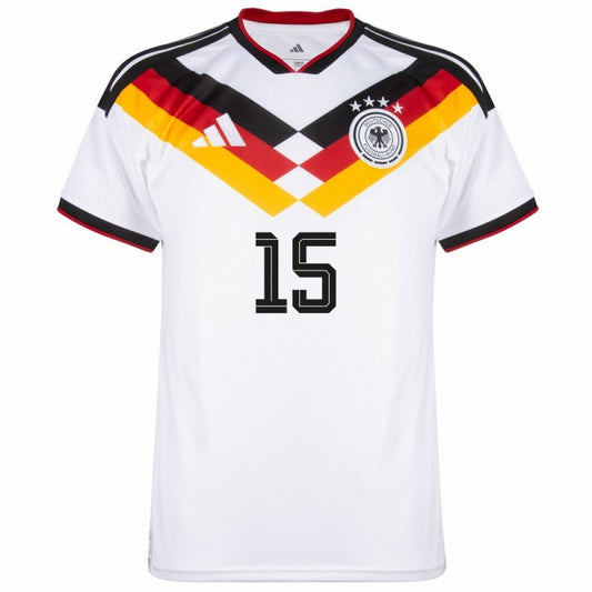 Germany Nico Schlotterbeck 15 2026 Home Jersey