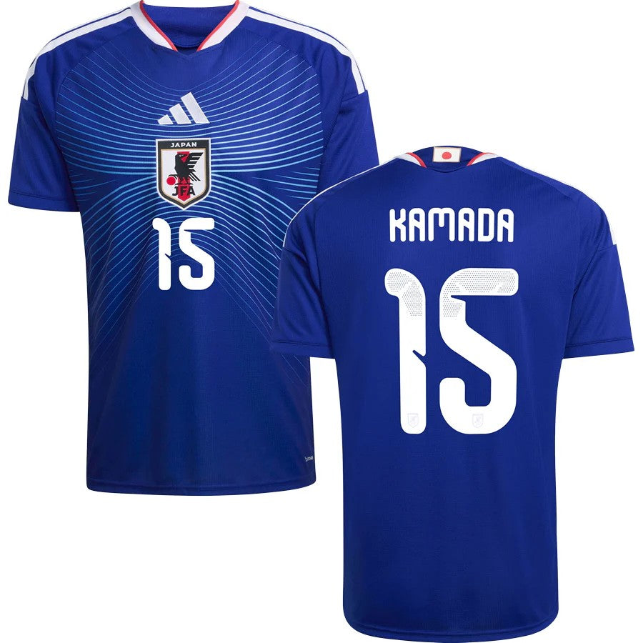 Japan Daichi Kamada 15 2026 Home Jersey