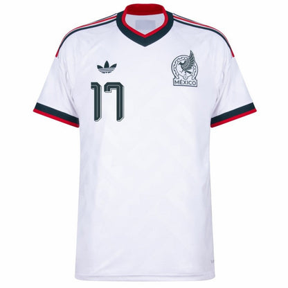 Mexico Orbelín Pineda 17 2026 Away Jersey