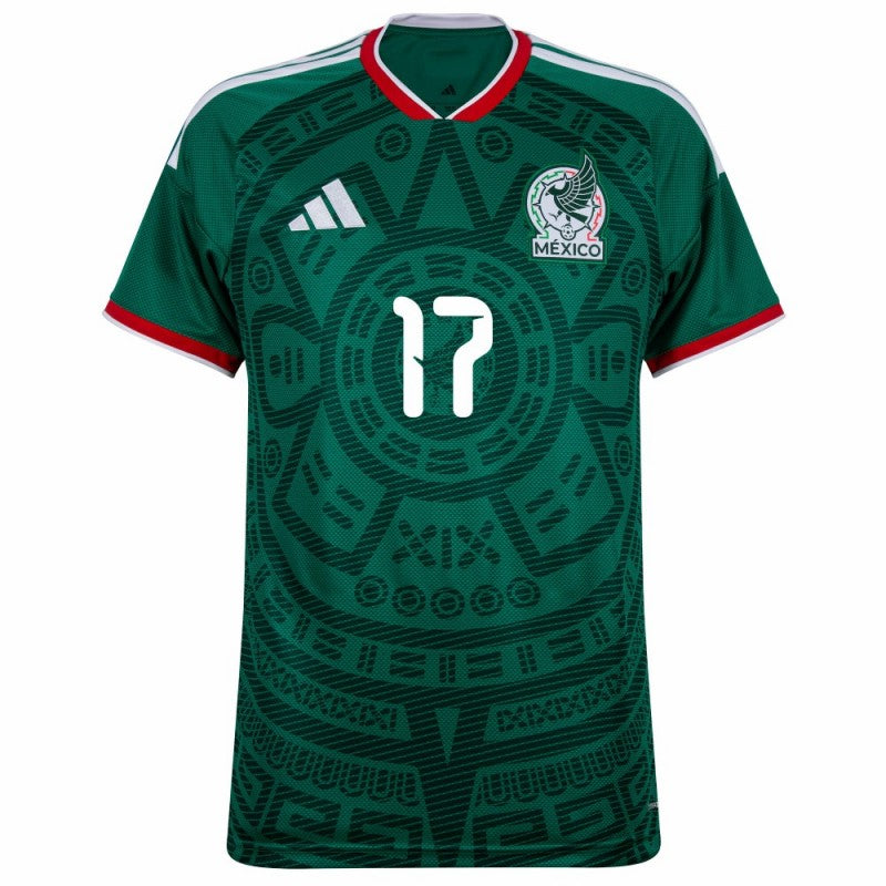 Mexico Orbelín Pineda 17 2026 Home Jersey