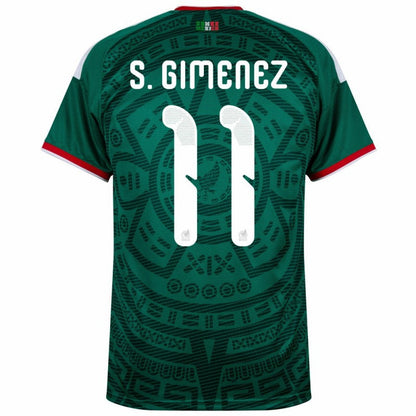 Mexico Santiago Giménez 11 2026 Home Jersey