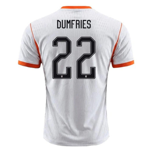 Netherlands Denzel Dumfries 22 2026 Away Jersey