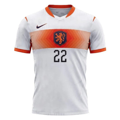 Netherlands Denzel Dumfries 22 2026 Away Jersey