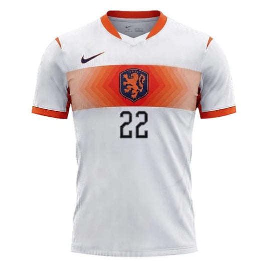 Netherlands Denzel Dumfries 22 2026 Away Jersey