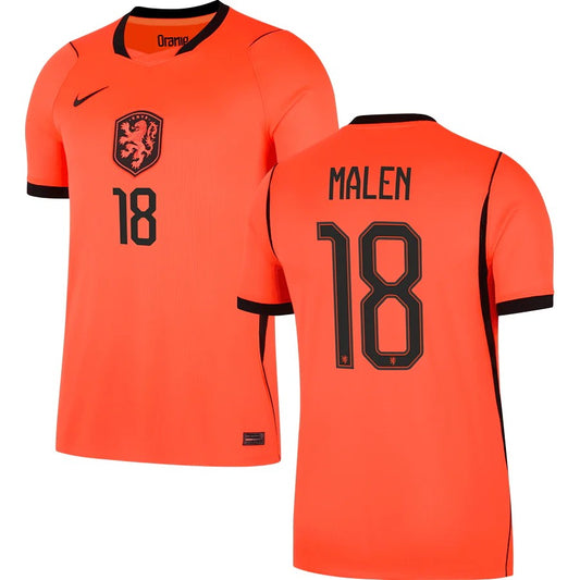 Netherlands Donyell Malen 18 2026 Home Jersey