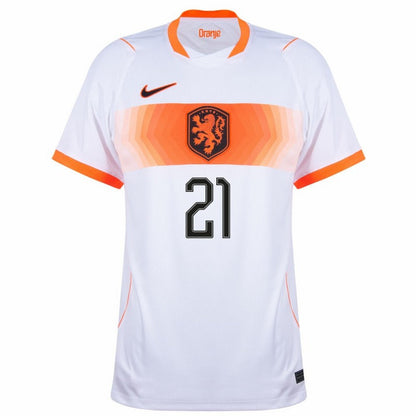 Netherlands Frenkie De Jong 21 2026 Away Jersey