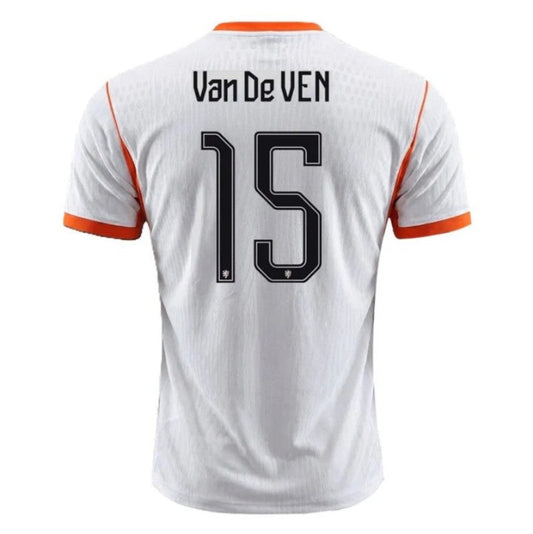 Netherlands Micky Van De Ven 15 2026 Away Jersey