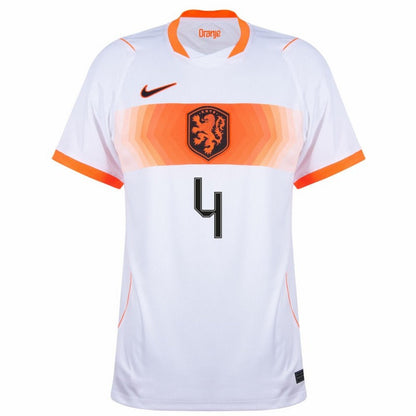 Netherlands Virgil van Dijk 4 2026 Away Jersey