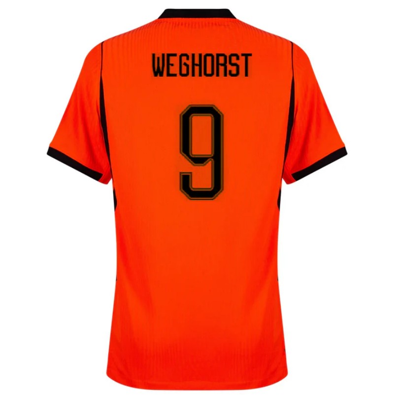 Netherlands Wout Weghorst 9 2026 Home Jersey