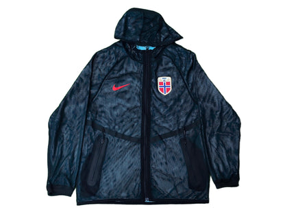 Norway 2026 Mesh Full-Zip Hooded Jacket Black