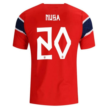 Norway Antonio Nusa 20 2026 Home Jersey