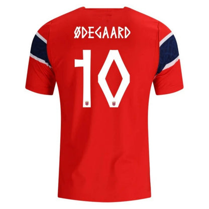 Norway Martin Ødegaard 10 2026 Home Jersey
