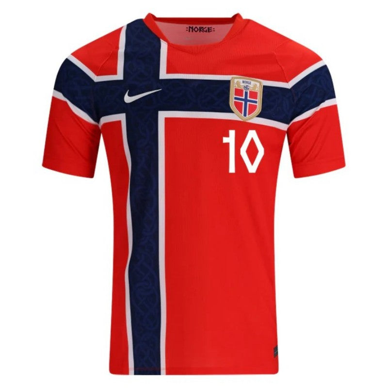 Norway Martin Ødegaard 10 2026 Home Jersey