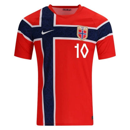 Norway Martin Ødegaard 10 2026 Home Jersey