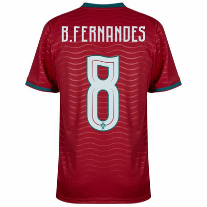 Portugal B.Fernandes 8 2026 Home Jersey